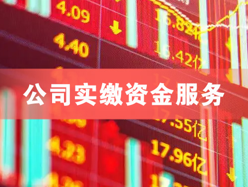 景德镇公司实缴资金服务